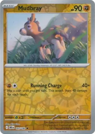Destined Rivals Mudbray #107/182 reverse holo